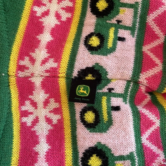 John Deere Tractor Winter Hat Toddler Size - Picture 3 of 6